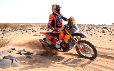 Daniel Sanders le plus rapide du prologue moto du Rallye du Maroc