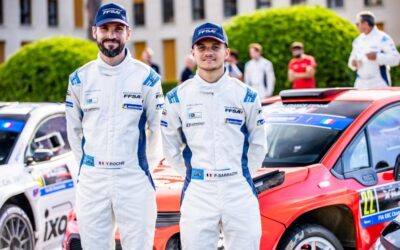« Avoir mon père à mes côtés est une chance inouïe », apprécie Pablo Sarrazin, jeune espoir du rallye français