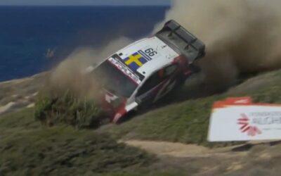 L’image folle en rallye WRC: Solberg se crashe à l’avant-dernier virage de la saison, l’incroyable erreur qui a offert le titre de champion du monde à Evans