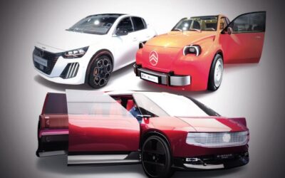 Avec l’Espace, la 2CV où la E-208 GTi, les constructeurs français Renault et Peugeot Citroën, tentent de résister à l’invasion des modèles chinois